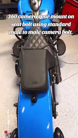 Simple amazon male to male camera bolt is the same thread as harley seat bolt. Works great for the 360 camera to get amazing shots. #harleydavidson #insta360 #camerahacks 