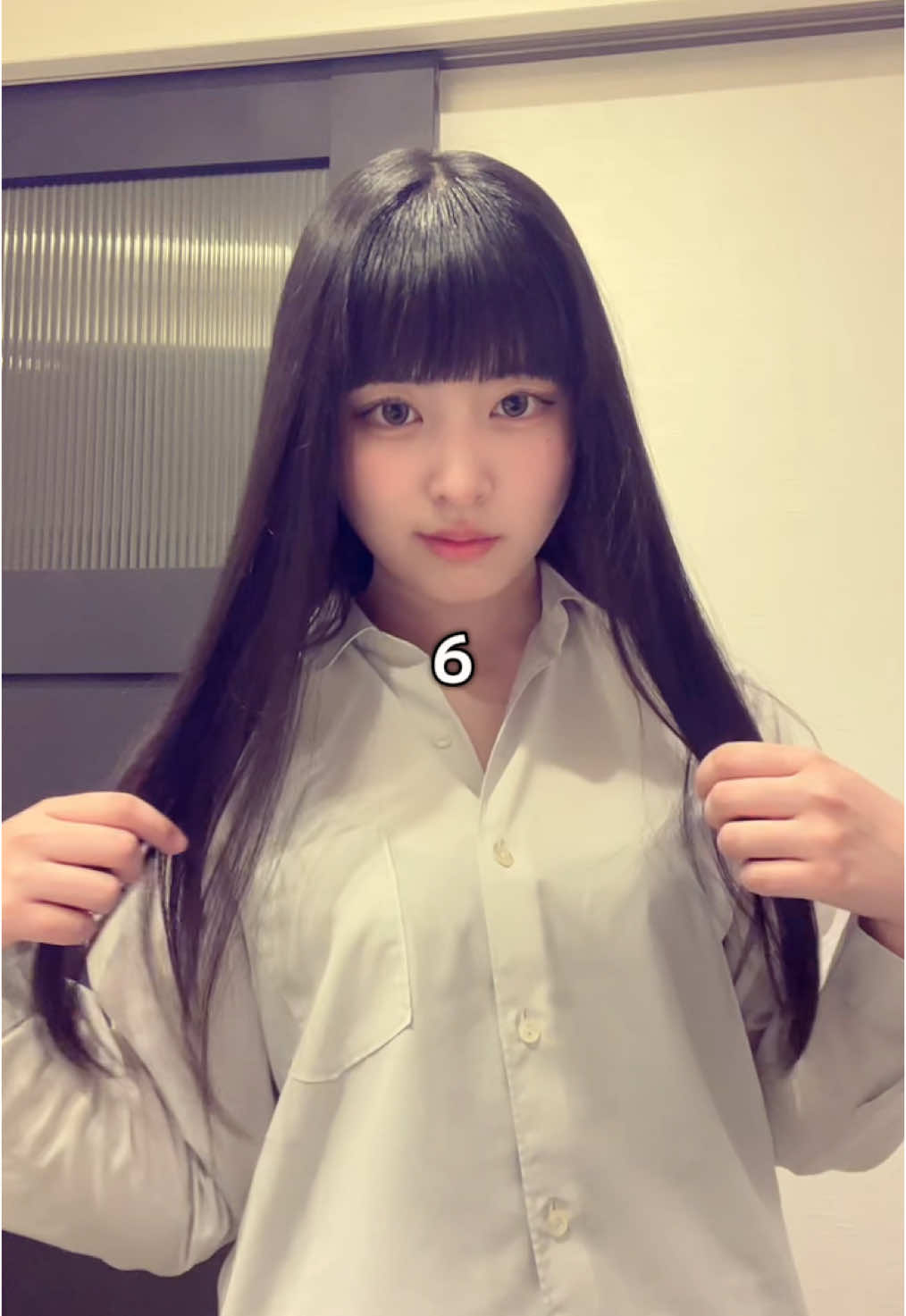 フルバング×オン眉にどの髪型が似合うと思うー？🥹 #hairstyle #fyp #fuk 