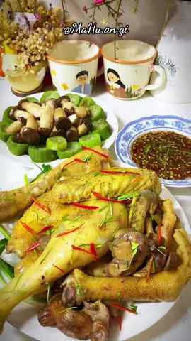 Cuối tuần này làm gà hấp mướp hương và nấm đùi gà nhan cả nhà ơi! #nauancungtiktok #anngonmoingay #homnayangi #gahap #gahapmamnhi #gahapnamduiga #gahapmuophuong #mahuangi 