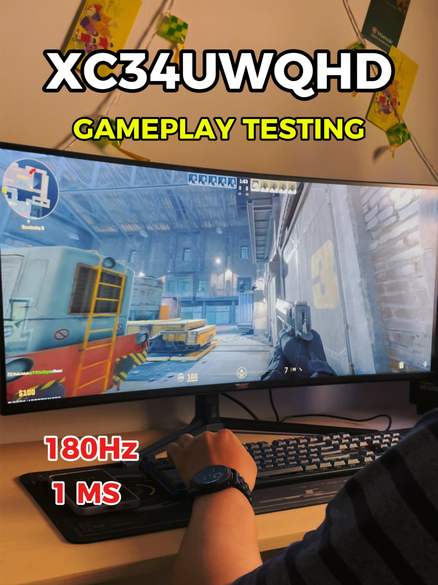 Gameplay dari monitor 34 inch dengan spec 180Hz dan 1ms. Bila korang nak beli?  #Armaggeddon #Malaysiantiktok #malaysiatiktok #malaysian #Techtok #gaming #GamingSetup #tiktokers #GamingOnTikTok #monitor #gamingmonitor #curvedmonitor #ultrawidemonitor #34inch #180Hz #game #fyp #fypage #fyppppppppppppppppppppppp #fypシ゚