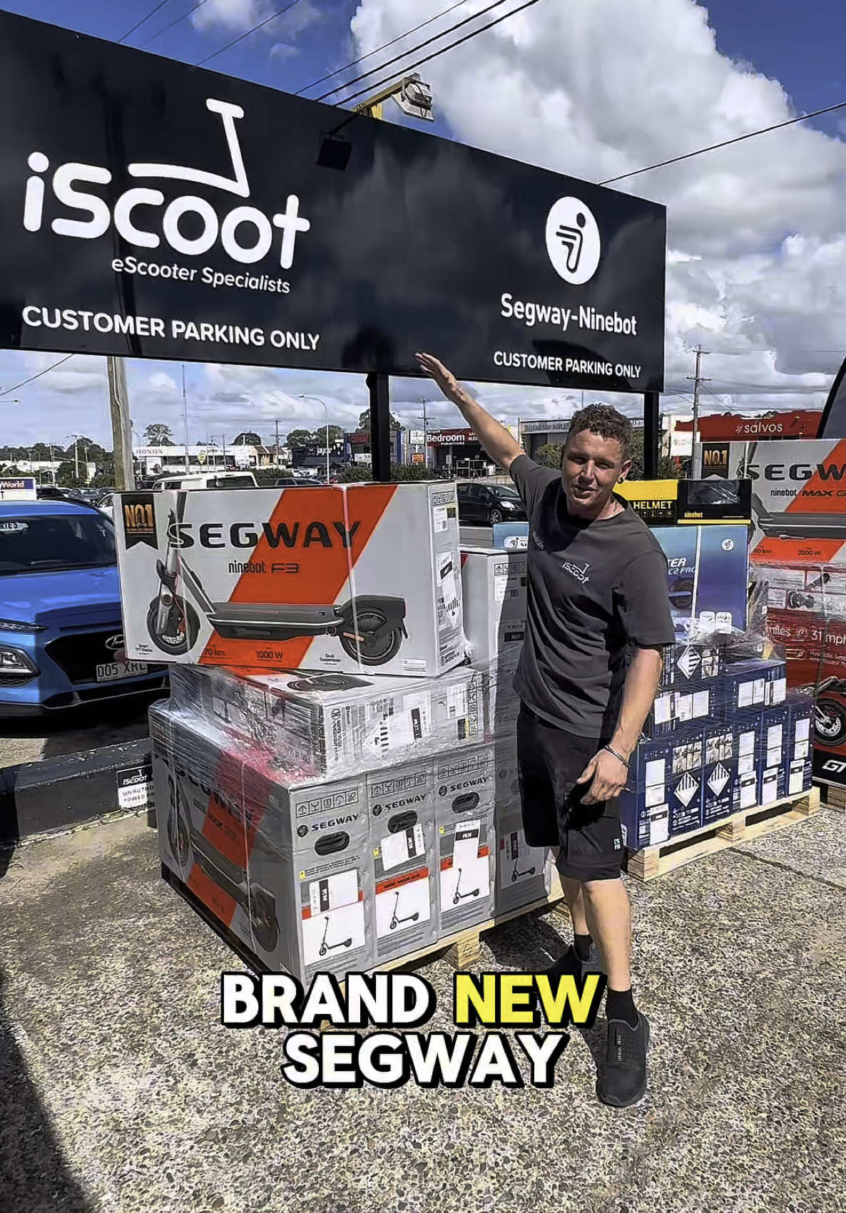 The Segway Ninebot Series 3 is now in-store 😎 Premium rides. Smarter commutes. Next-level performance 🔥 Don’t miss out! @DJ High Voltage⚡  #iScoot #electricscooter #segway #segwayninebot #segway3series #newarrivals #australia