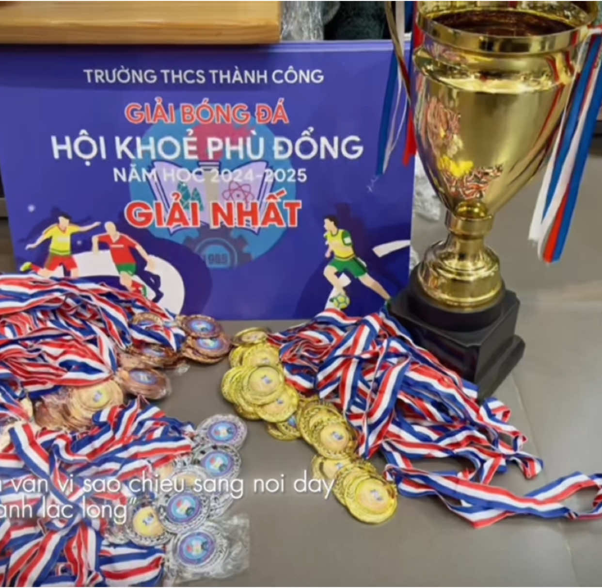 🔥cùng nhìn lại Giải bóng đá thuộc “Hội Khoẻ Phù Đổng” trường THCS Thành Công năm học 2024-2025⚽️⛹🏻‍♂️#thcs_thanhcong #thainguyen #xuhuong #fyp #viral #CapCut 