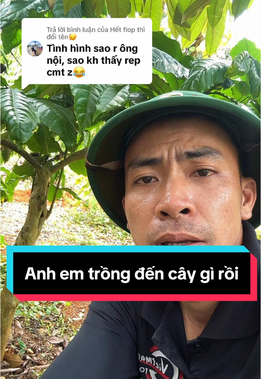 Trả lời @Hết flop thì đổi tên🙂‍↕️  đây đây. Vẫn còn thở chưa sao ạ 🤣. #xuhuong #helloanhfarmer #làmnông #đăklăk #sầuriêng #durian 