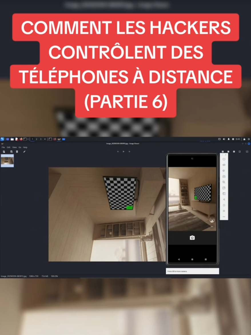Comment les Hackers Contrôlent des Téléphones à Distance (Partie 6) #hackers #hacking #cybersécurité #pourtoi #fyp 
