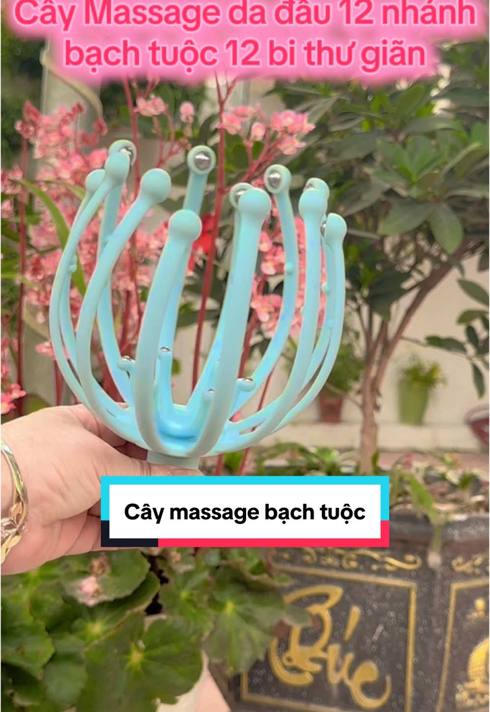 Cây Massage da đầu 12 nhánh bạch tuộc #caymassagedau #dungcumassage #dungcumassagedau #caymassagebachtuot #xuhuong #trend #maymassagedau 