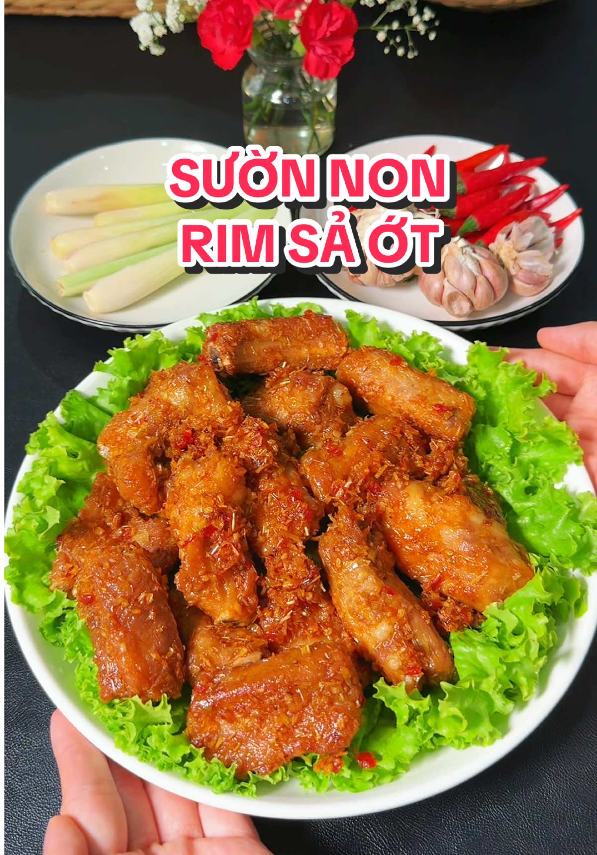 Cách làm sườn non rim sả ớt #kenhcuamy 