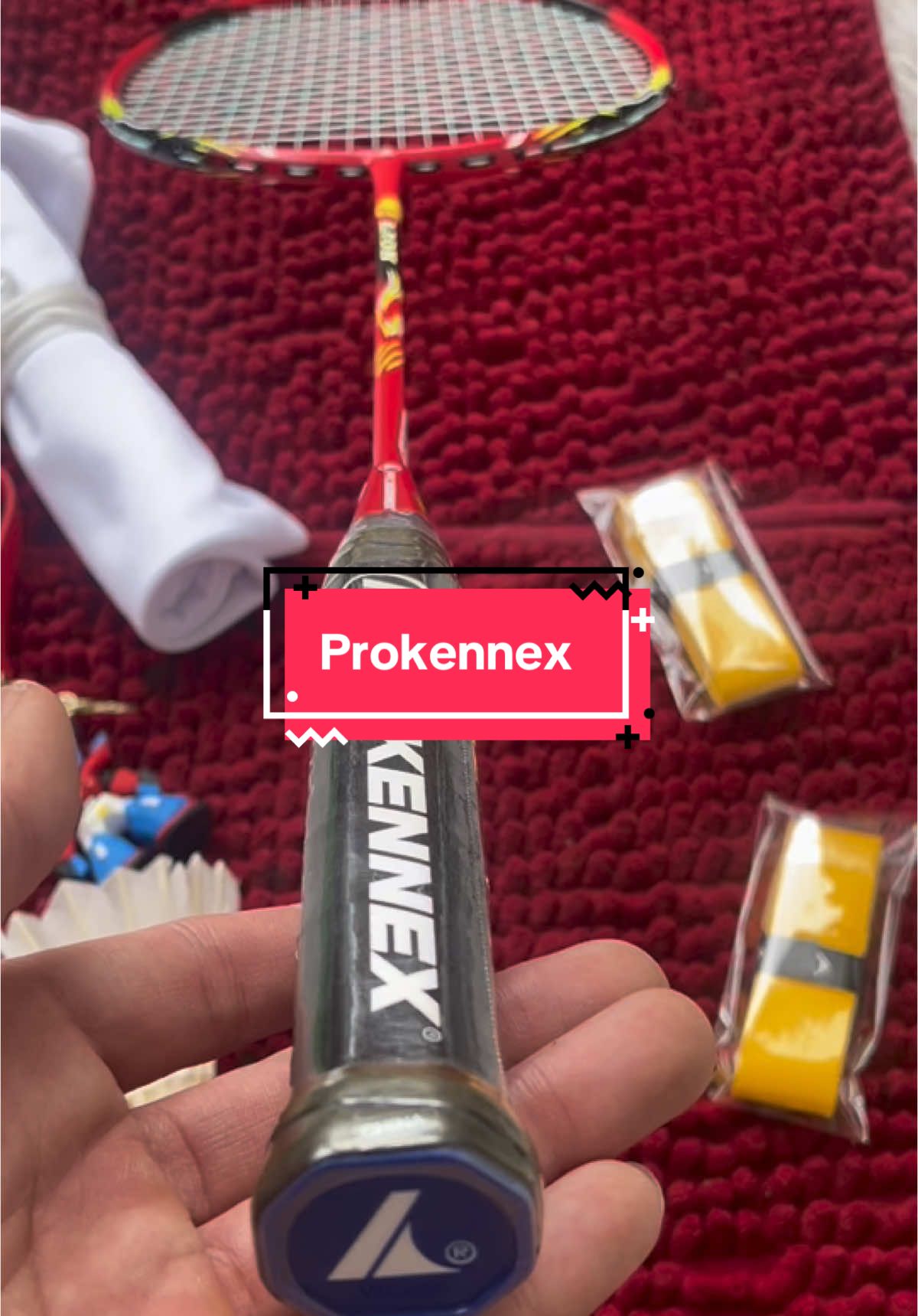 Vợt cầu lông Prokennex Lion căng san 11kg#xh #votcaulong #xuhuongtiktok #giaythethao #thethaomoingay 