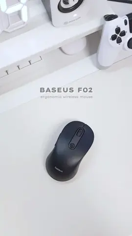 🧁 unboxing baseus f02 ergonomic wireless mouse in black color + quick review @baseusphofficial  #baseus #mouse #ergonomic #ergonomicmouse #baseusmouse #baseusph #unboxingvideo #heavyduty #unbox #cute #aesthetic #minimalist #black #mouse #wireless #wirelessmouse #ergonomicwirelessmouse #fyp #fy #foryou #foryoupage #foryoupageofficial 