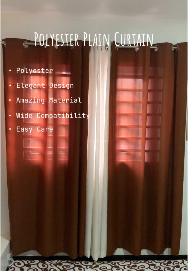 Simple and Clean look #curtain #room #DIY 