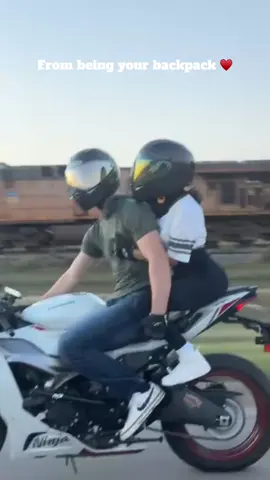 He’s the sweetest❤️‍🩹#girlbikers #hondagrom #Zx6r #boyfriend #fyp #biketok 