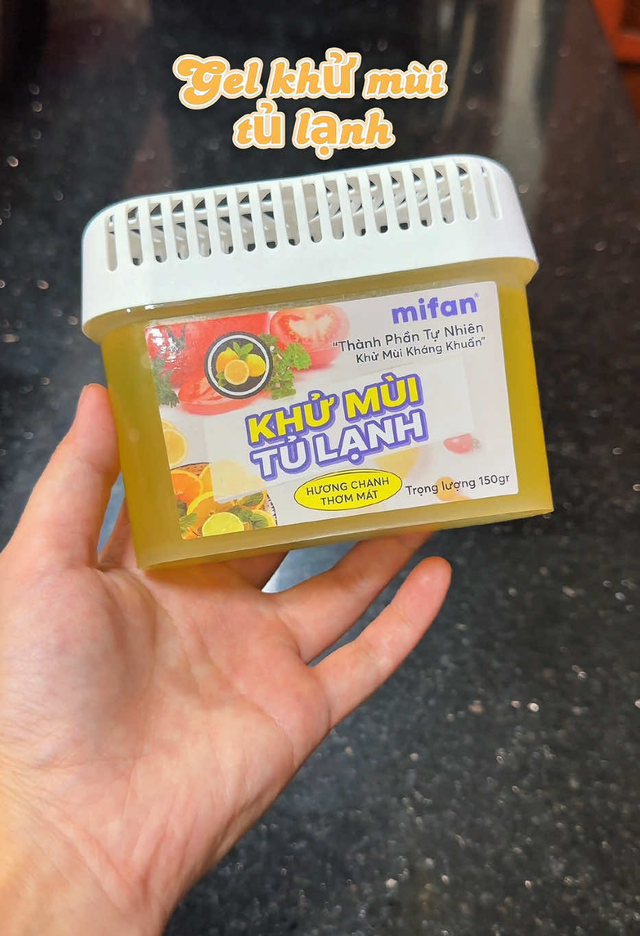 Có 29k hà mọi ng sử dụng dc 2-3 tháng, mở tủ lạnh ra là thơm mùi chanh khử mùi tốt lắm nha #solarreview #khumuitulanh #gelkhumui #gelkhumuitulanh 