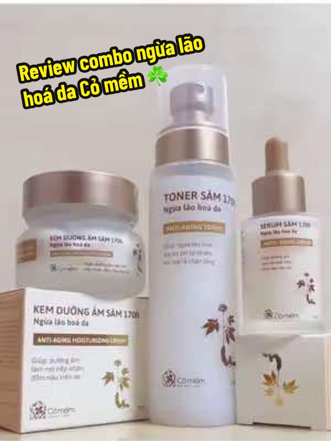 Ngừa lão hoá da sớm, mờ nếp nhăn, đốm nâu trên da 🛒✅#toner #kemduong #serumviral #reviewlamdep #myphamchinhhang #myphamthiennhien #xuhuong #thinhhanh #fyp #comem #linhlan633 