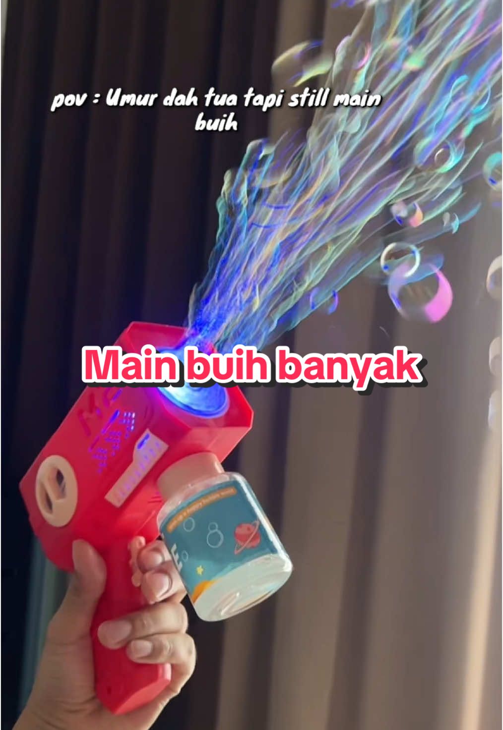nak beli untuk anak tapi sendiri yang main😜 #bubblepop #bubble #mainbuih #mainananak #toysforkids 