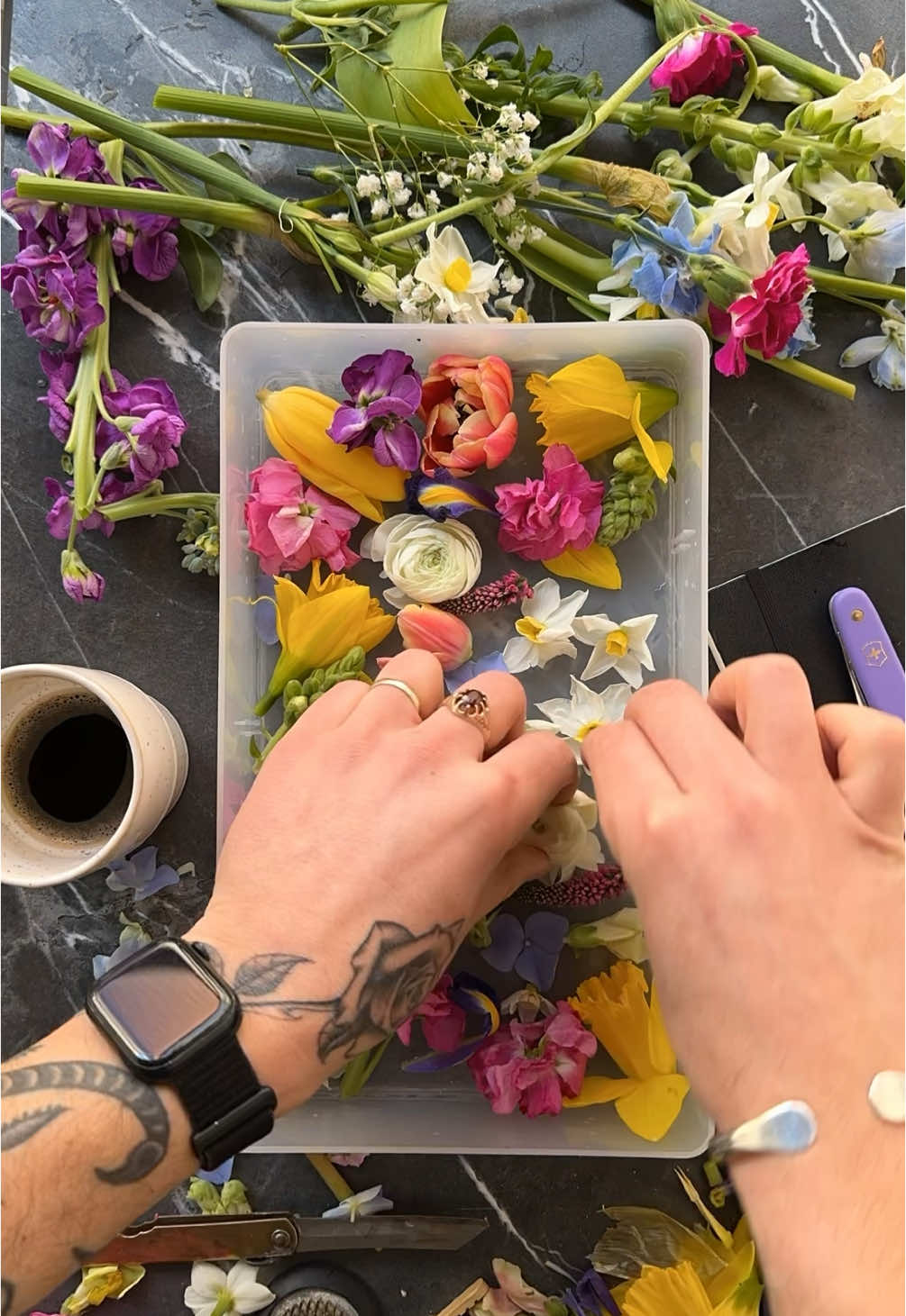 More behind the scenes of my processs. What do you think ? 🌷