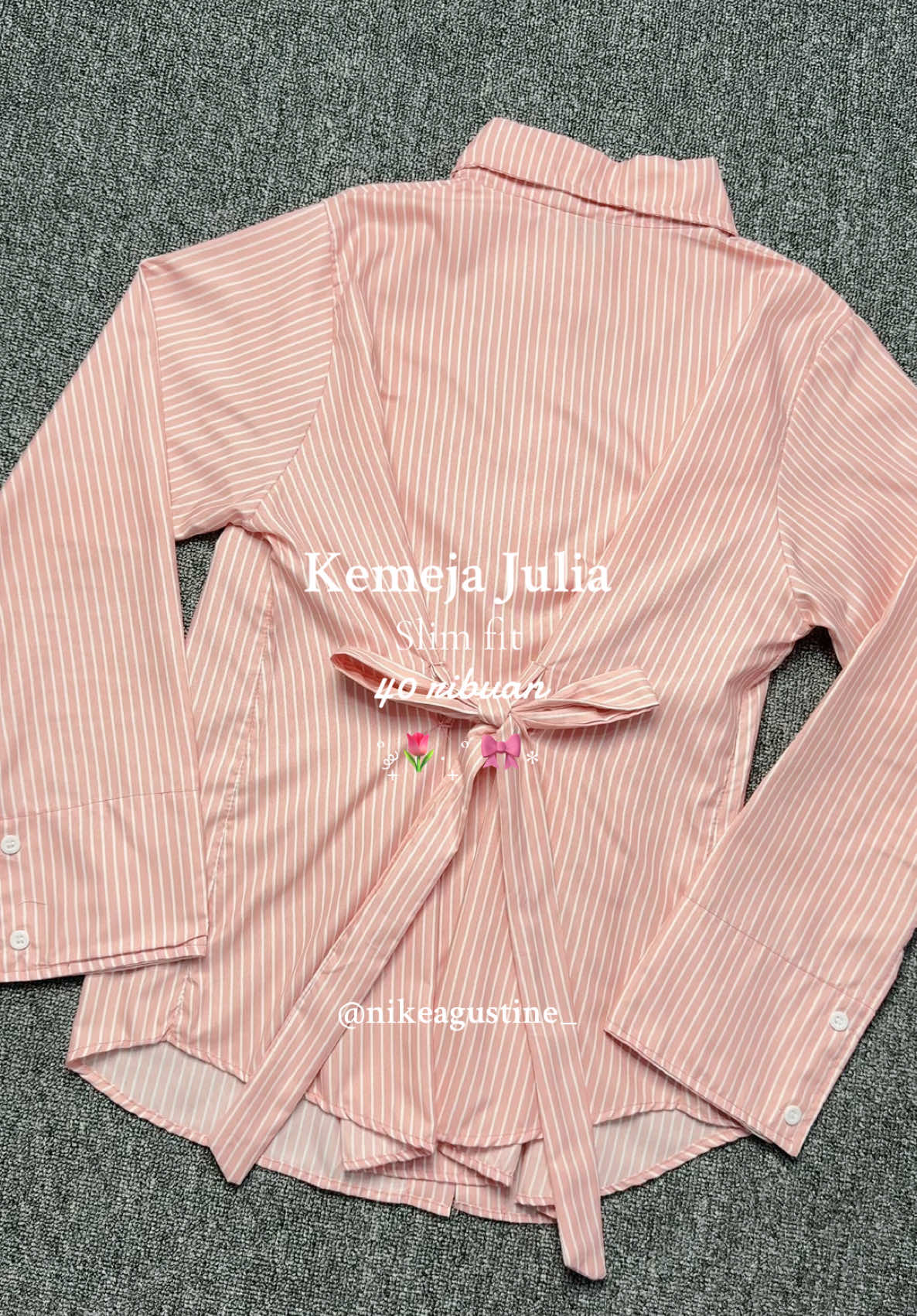 Sebagus ini😭🙏🏼 bisa di styling lagi loh, 1 baju bisa jadi beberapa look🫶🏻 kalau bingung size nya komen aja bb nya🥰 buruan checkout jangan sampai ga kebagian 😭🙏🏼 #outfitideas #coquette #ootdfashion #kemejawanita #outfitterbaru #OOTD #kemejajulia #kemejaslimfit 