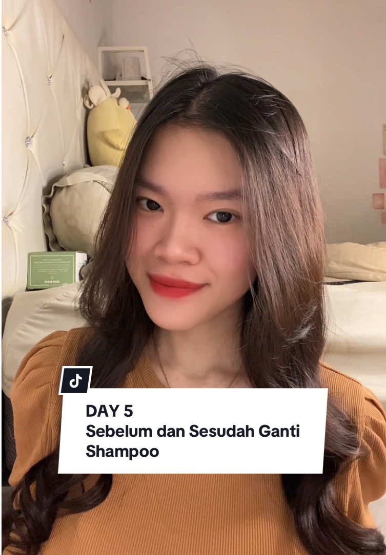 Day 5 bersama shampo non sls + conditoner dari kelaya hair treatment @Kelaya Hair Treatment #shampononsls #bebasrontok #antikusut #hempaskusut #fyp #leaveonconditioner #kelayahairtreatmentshampoo #foryou #beranda #foryoupage