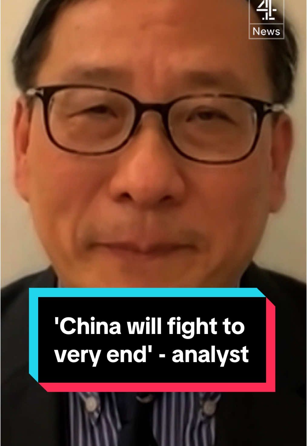 ‘China has been here for 5000 years. Most of the time, there was no United States and we survived’ China analyst, Victor Gao, say that ‘China will fight to the very end’ in a trade war after President Trump hit China with 145% tariffs. #China #US #Trump #TradeWar #Tariffs #Channel4News