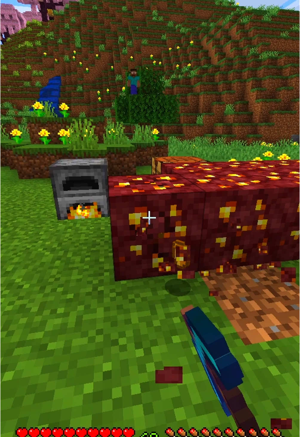 Infinite gold in Minecraft! #Minecraft #minecraftmemes 