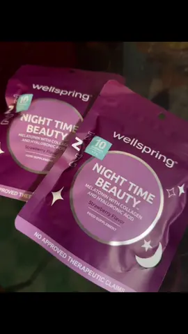 night time beauty!! 💕💤 #wellspring #wellspringph #nighttimeroutine #nighttimebeauty #melatonin #melatoningummies #trending #viral #fyp 