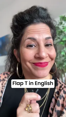 Do you know about the Flap T in English? The Flap T is a light /d/ sound (or an /r/, depending on your native language) that is ALL OVER American English. It appears between two vowels in unstressed syllables. Can you think of any other words with the Flap T?