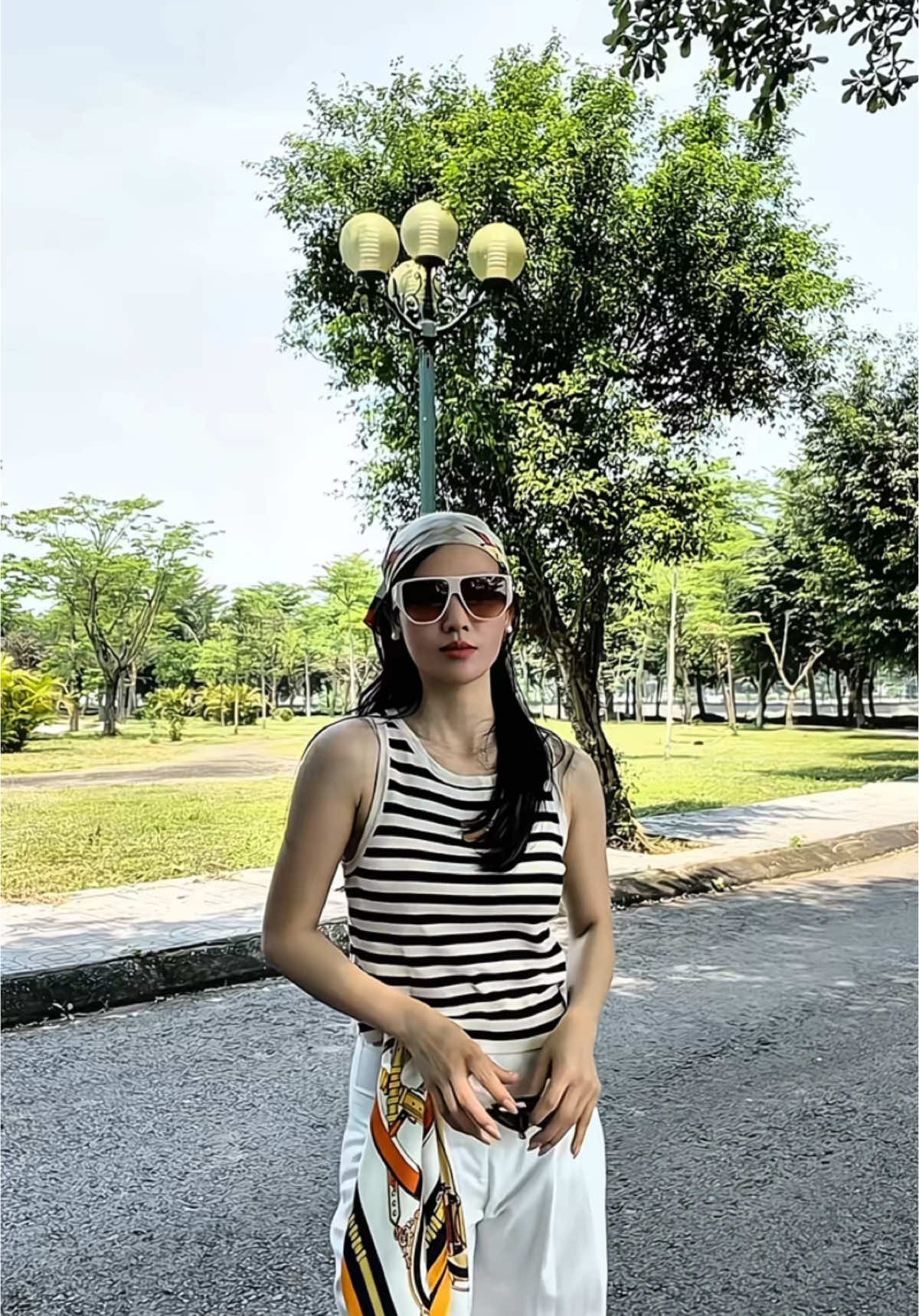 Khăn lụa hè#khanlua #tipphoidoxinh 