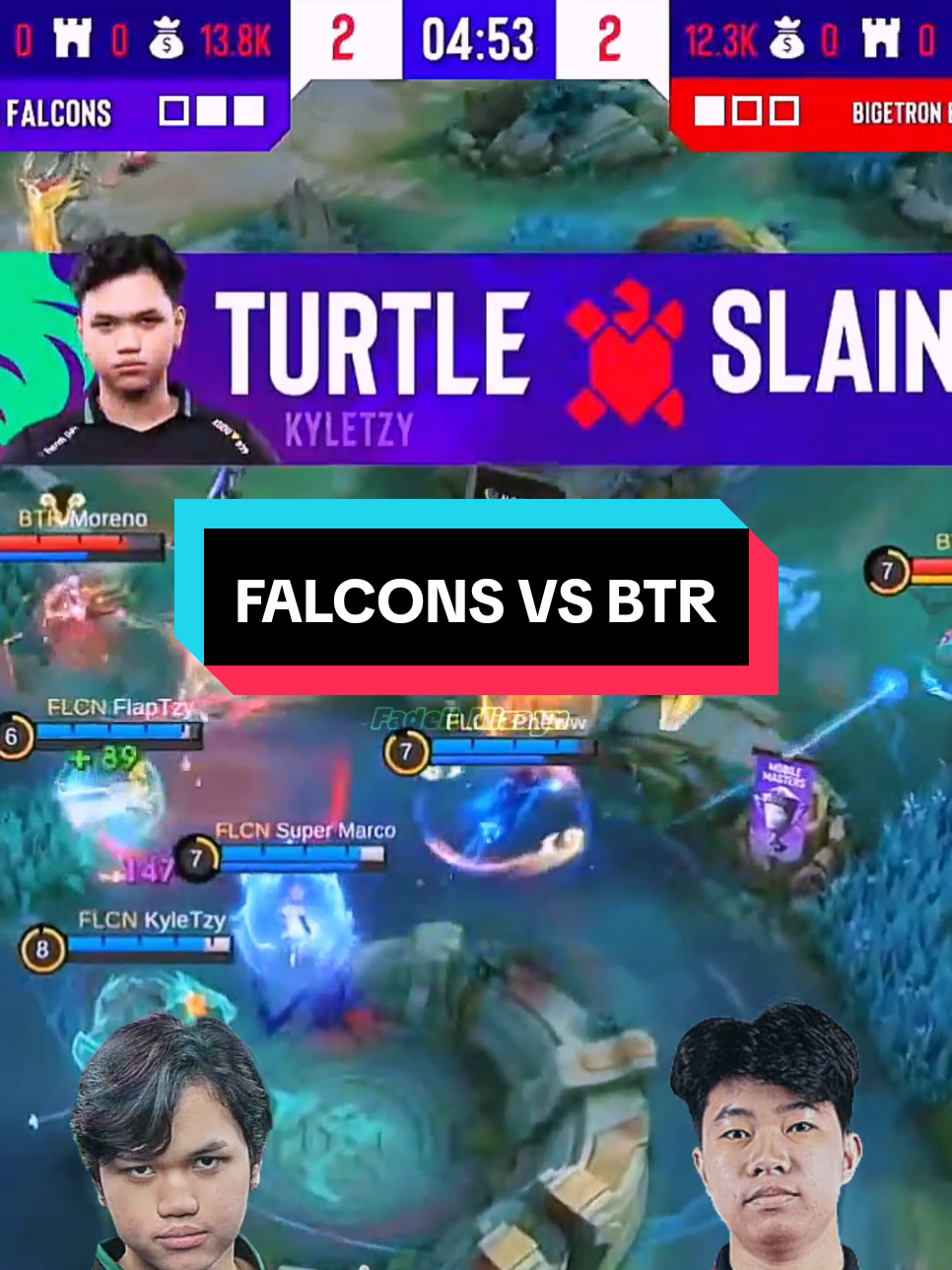 Team Falcons vs Bigetron Esports Game 4 SPS Mobile Masters #MLBBGoldenMonth #GatherTogether #MLBBGetItFree #MLBB #flcn #btr 