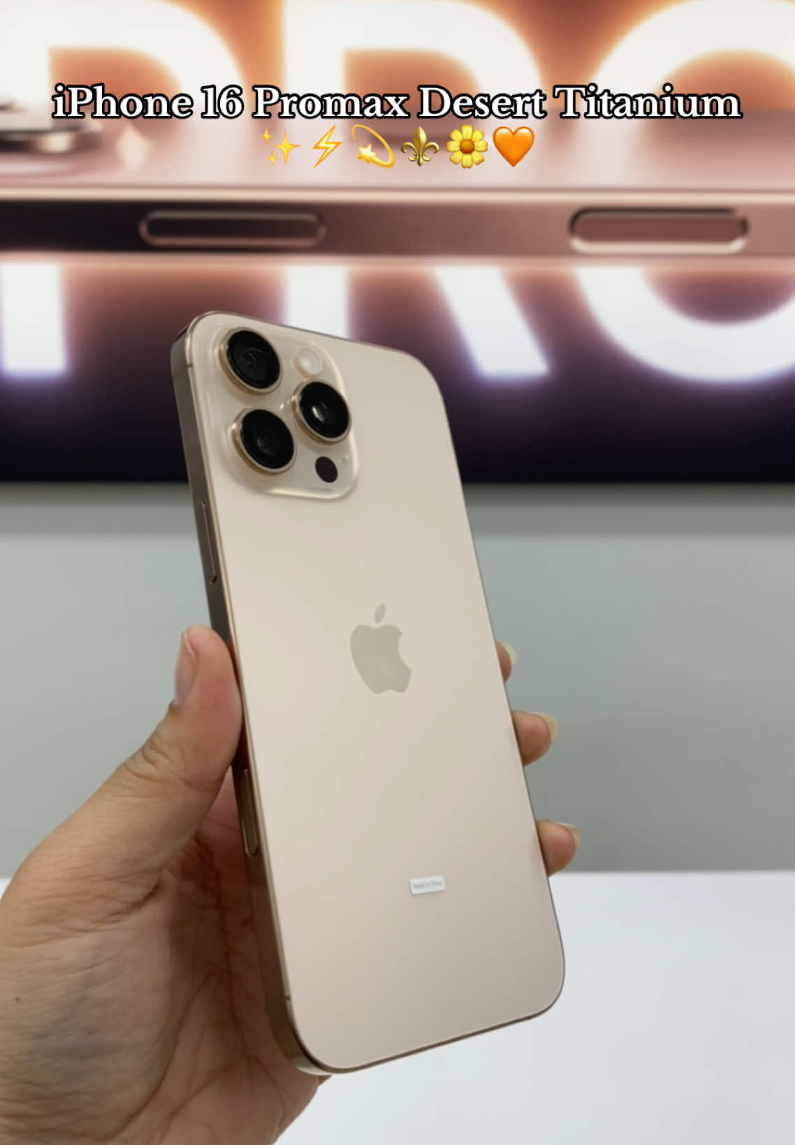 pesona 16 promax desert titanium😍✨🧡 #ibox #iphone16 #iphone16po #poiphone16 #iphone16unboxing #iphone16promax #iphone16promaxdeserttitanium #iphone16deserttitanium #iphone16indonesia #fyppppppppppppppppppppppp #iphonesurabaya #cicilaniphone16 #iboxterdekat #kreditiphone #iphonesurabayamurah #cicilaniphone #unboxingiphone 