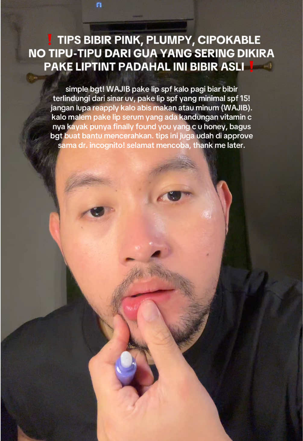 TIPS PUNYA BIBIR PINK CIPOKABLE❗️🫦