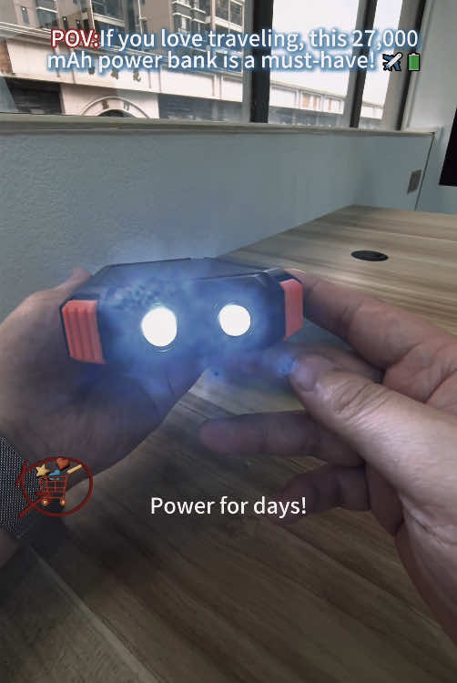 Never run out of battery again! 🌞🔋 Perfect for camping, travel, and emergencies. #SolarPowerBank #EcoFriendlyTech #TravelEssentials #TikTokMadeMeBuyIt #TikTokShop #foryou #shop #fyp #HurricanePrep #EmergencyPower #SolarPowerBank #SurvivalTips