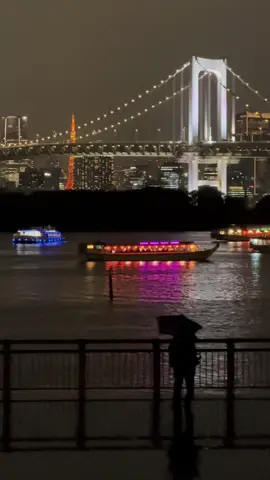 Odaiba 📍🌊 #お台場 #odaibatokyo #お台場海浜公園 #japanthings #night #tokyo #music #tiktoknews #tiktokviral #お疲れ様 #お疲れ様でした  #夜 