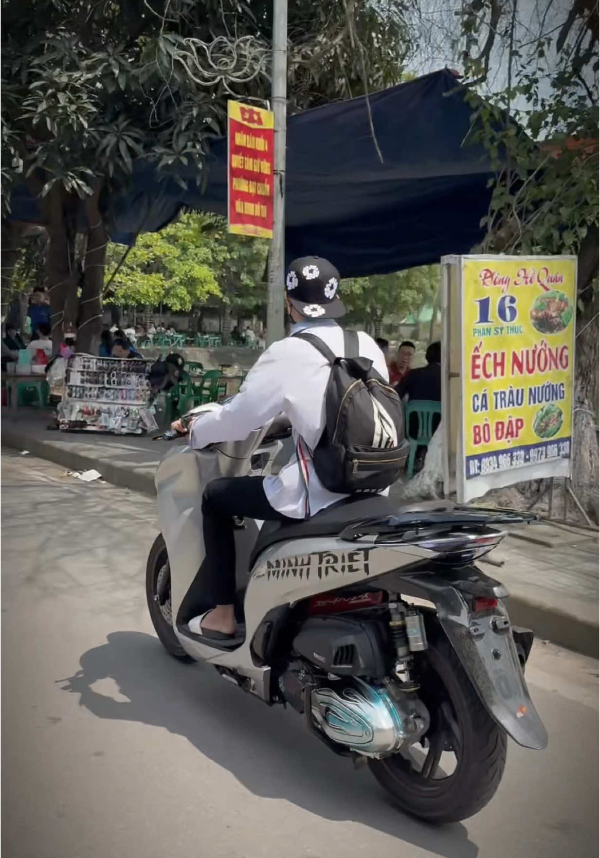 #CapCut  đi học naoooo #sh350i  #vespatft 