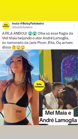 Mel Maia beijando ator André Lamoglia na rua, ele é ex namorado da Jade Picon. #noticias #melmaia #fofoca #andre #namorado 