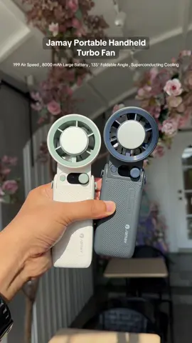 New turbo fan alert! @JAMAY Philippines portable handheld turbo fan na sisik sa features but affordable. 199 Air speed, 8000 mAh Large Battery, 135° Foldable angle and superconducting cooling ❄️💨 #turbofan #highspeedturbofan #portablehandheldturbofan #jamayturbofan #turbofanwithcoolingeffect #turbofanrecommendation #affordableturbofan 