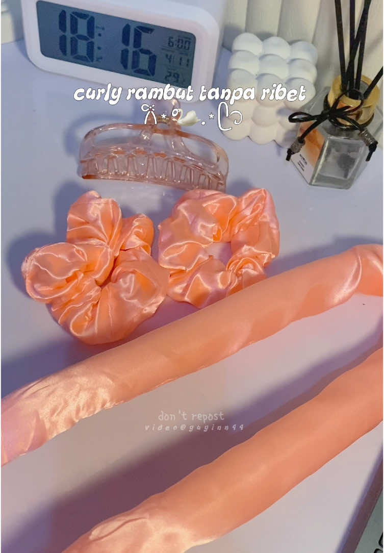 pake trs tinggal tidur🌚🫶🏻#curlyhairtutorial #curlyhair #fouryou 