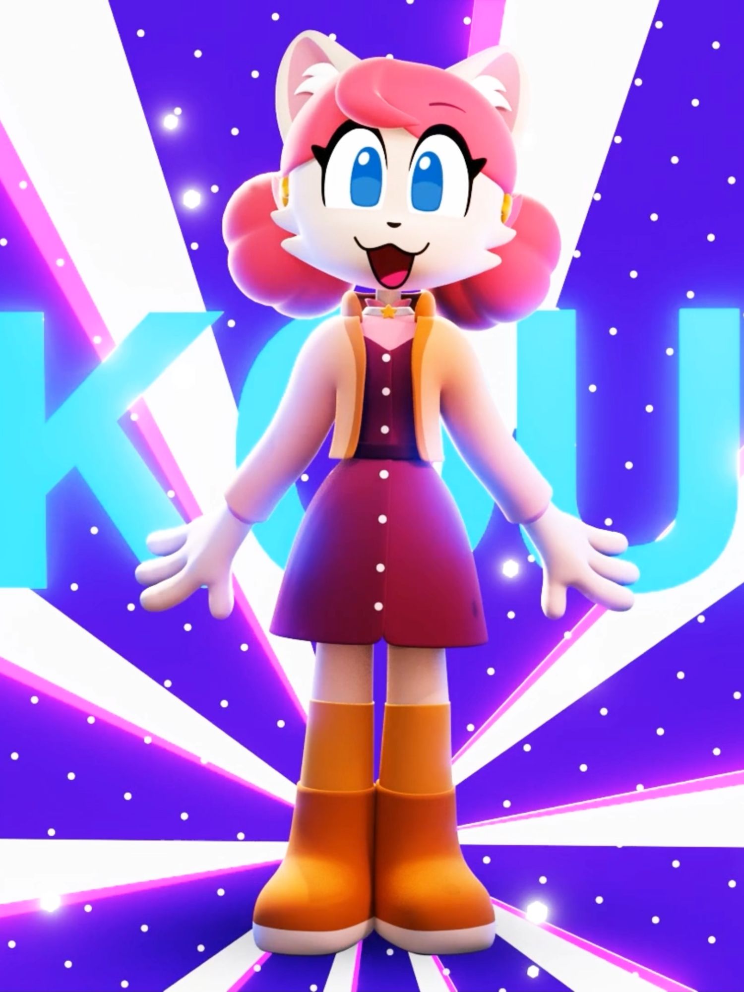 FUKOUNA GIRL #SuriFox #Minnykinz #Animationmeme #blender3d