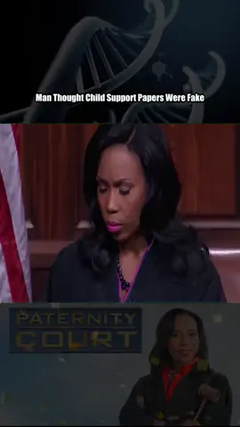 Man Thought Child Support Papers Were Fake - Part 2 #courtroomdrama #laurenlake #paternitycourt