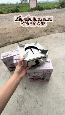bếp cồn inox mini- dễ dàng mang theo trong những chuyến đi chơi #xuhuong #bepconmini #bepcon #huycook88 