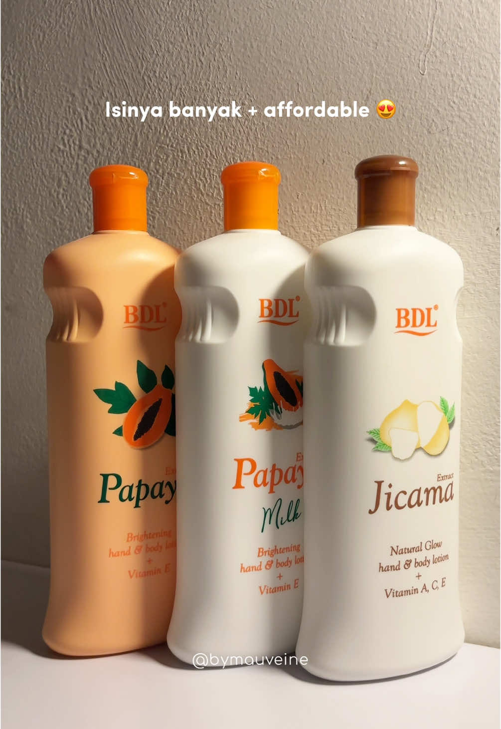 Ini sih bakal hemat bangett karna isinya sebanyak itu🤯✨🫶🏻 mana enak2 semuaa wanginyaa dan after feelnya tuh ga lengket 😍  #bdlskincare #bodylotion #brighteningbodylotion #lotionpencerahkulit #papayabodylotion 