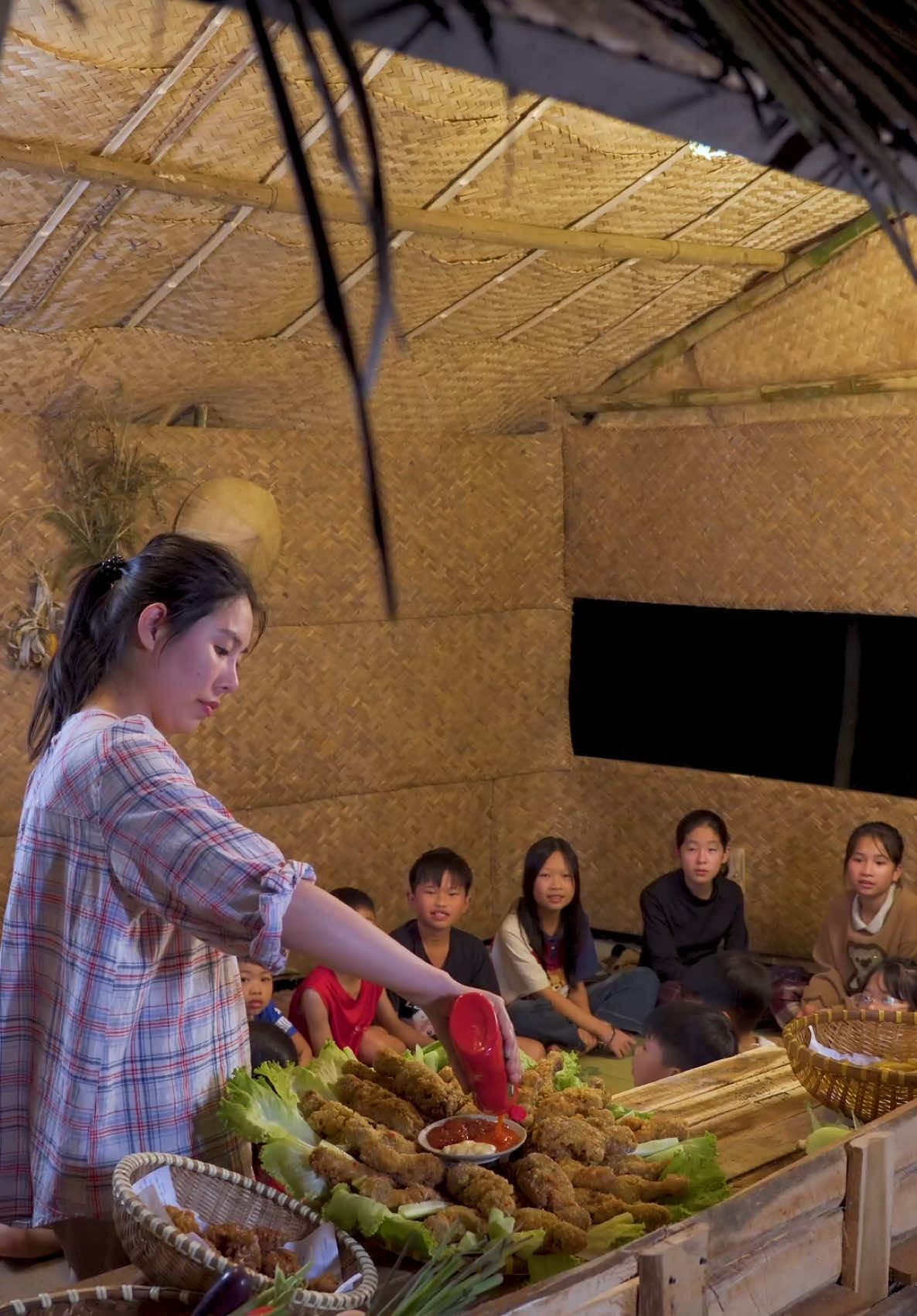 Gà rán và điều ước của các cháu ❤️#shoptumai 