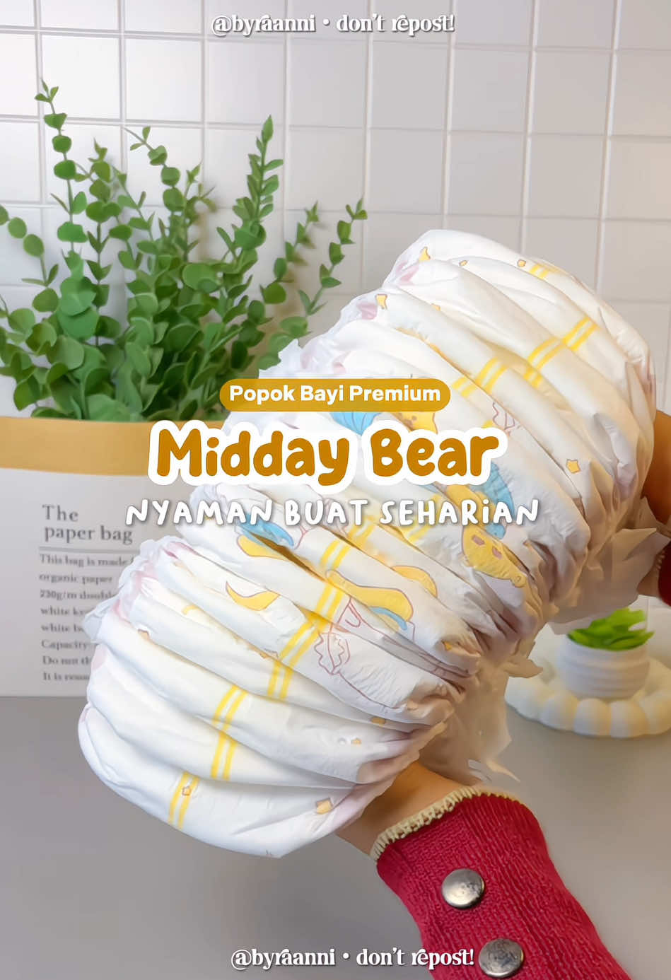 Nemu popok tipis tapi nyerapnya nampol bangettt😍💦 penasaran kan moms yuk langsung cek keranjang aku sekarang🧸🤎 #middaybear #popokbayilembut #middaybeardiaper #popok #popokbayi #popokmurah #popokbayimurah #popokbayiberkualitas #popokviral #diapers #diapersmurah #diapersviral #diaperspants #popokcelana #masukberanda #fyp @Midday Bear Office @MiddayBear Indonesia 