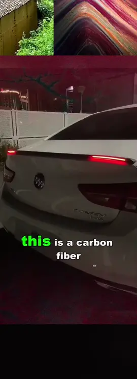 Carbon Fiber Light Up Car Spoiler Universal Exterior Rear Roof Spoiler Tail Wing Splitter with LED Strip Lights for Enhanced Visibility and Safety#tiktokshopspringglowup #spotlightfinds 