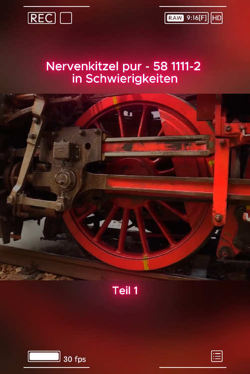 Nervenkitzel pur - 58 1111-2 in Schwierigkeiten.Teil 1