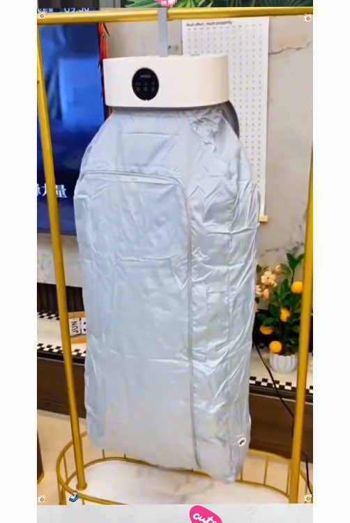 Electric Portable Clothes Dryer, Mini Laundry DryerswithRemote Control, Small Compact FoldableElectric Drying Machine with Dryer Bag for LightClothes, Underwear, Baby Clothes#PortableDryer #ConvenientLiving #PortableDryer #LaundryHack #SmallSpaceLiving #TikTokGadgets #HomeEssentials #Dorm' ifeMustHaves #LaundrySolutions #N. V jadget #travelhacks #mia_manhattan_ny 