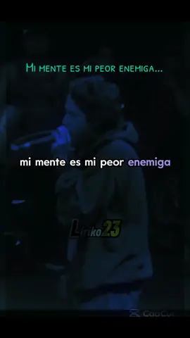 Mi mente es mi peor enemiga... #rap #rapero #canserbero #canvive #frasesmotivadoras 