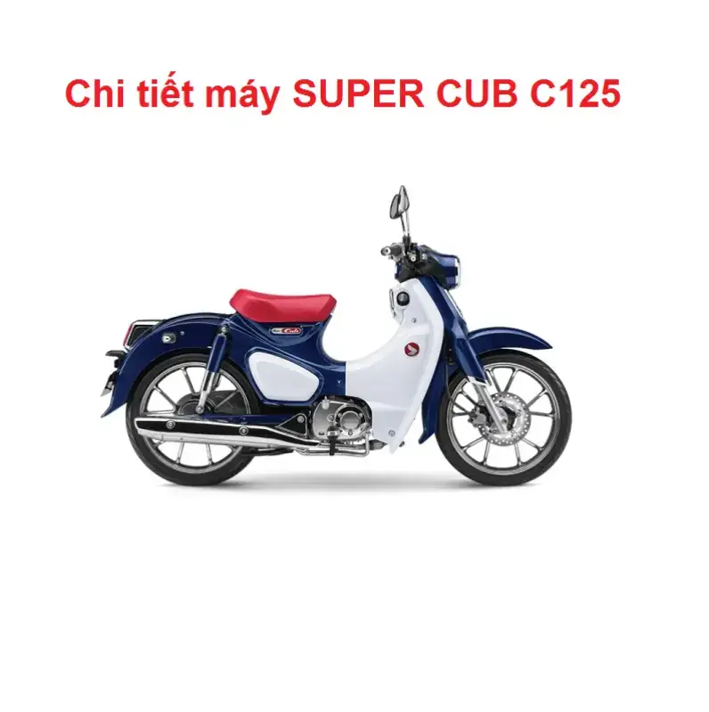 Chi tiết máy SUPER CUB C125 #xuhuong #fyp #supercub #supercub125 #supercubc125 #hondacub #alextran8888 