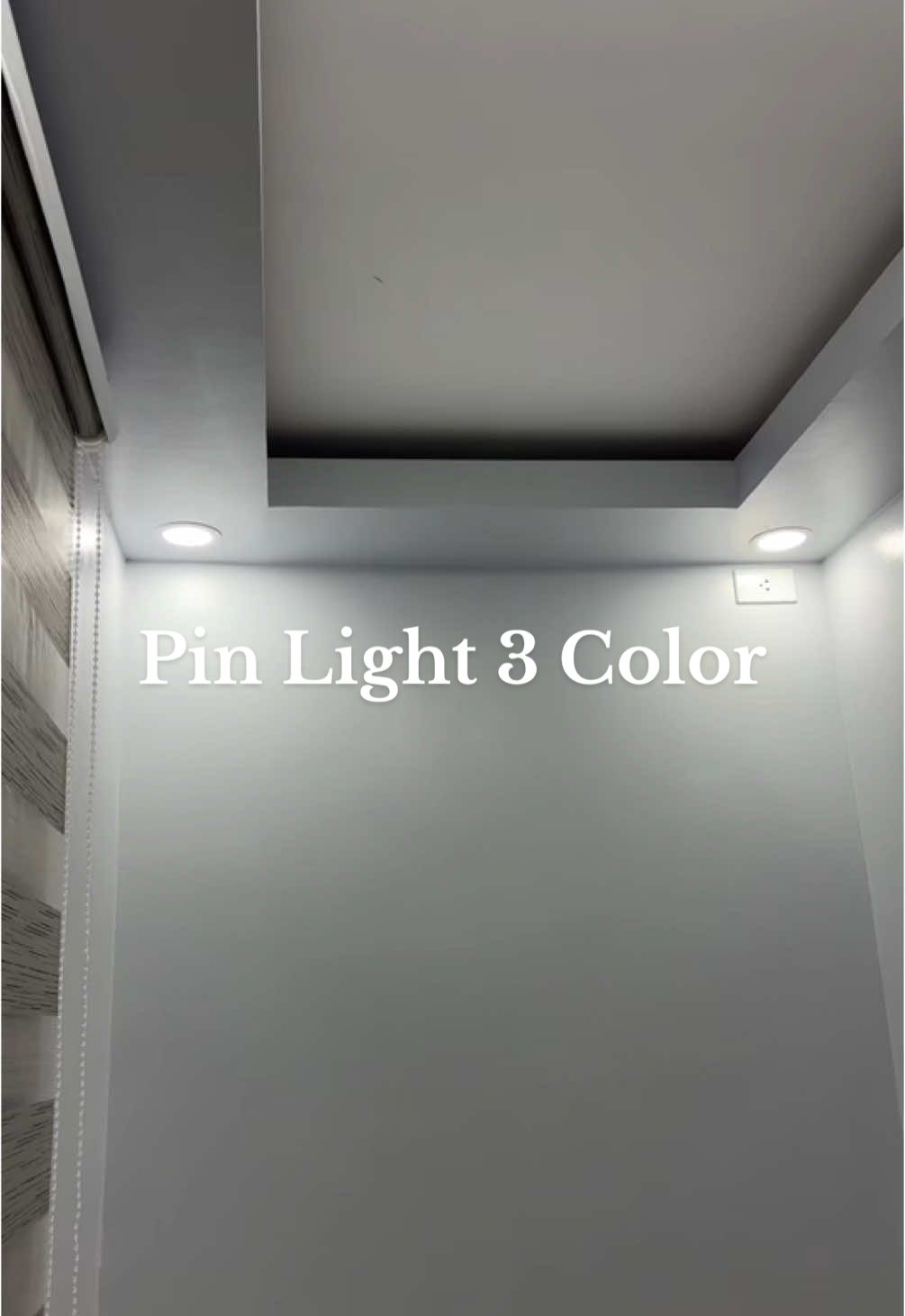 Pin light 3 color #light #ceilinglight #lights 