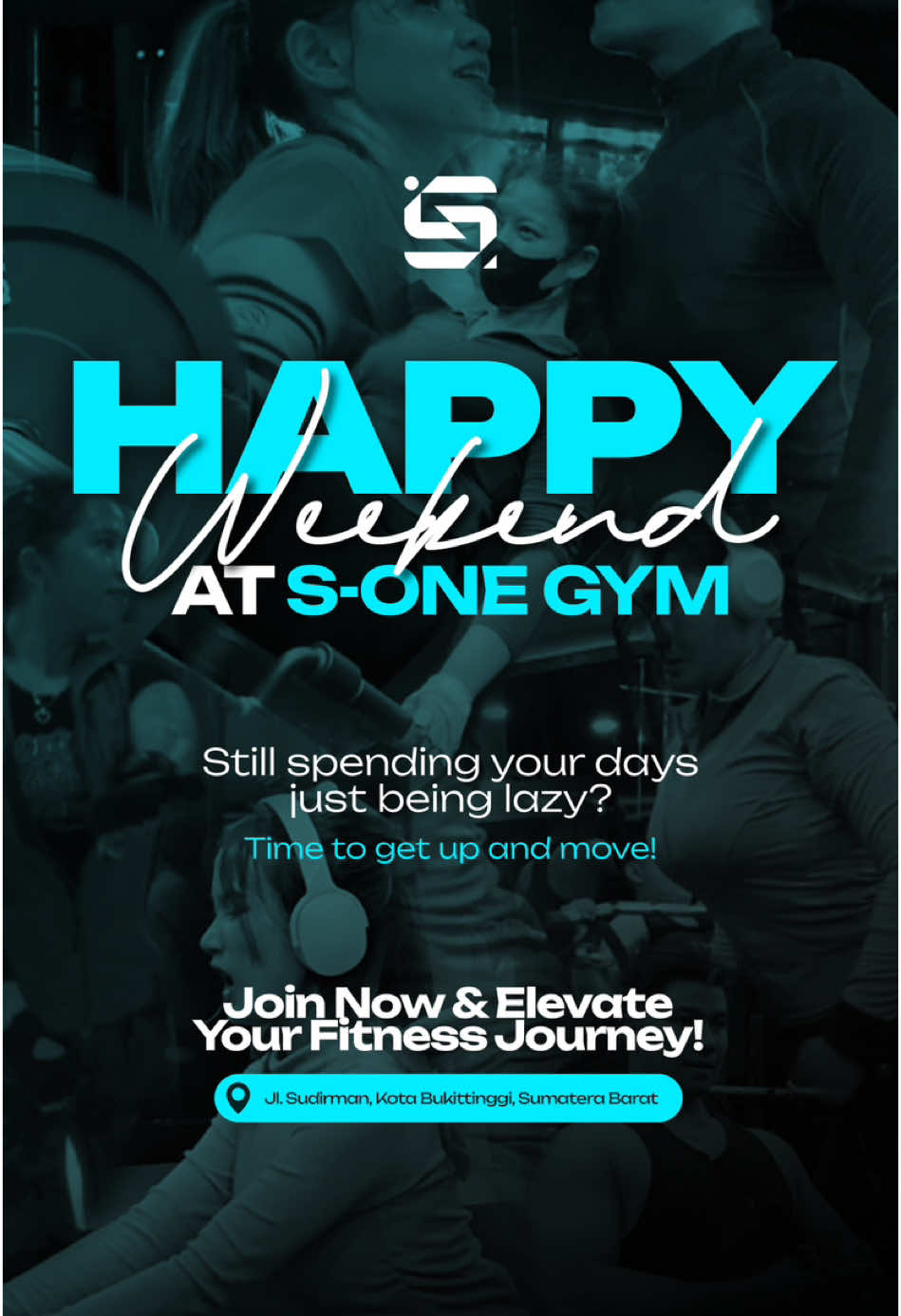 Happy Weekend S-ONE Family 💪 Still spending your days at S-ONE GYM 🔥 Join Now ! S-ONE GYM 📍Jl. Sudirman Kota Bukittinggi #sonegym #sonegymbukittinggi #gymbukittinggi #fitnesstime #healthylifestyle #workoutmotivation #gymcommunity #ayoolahraga #fitgoals #GymLife #bukittinggi #fyp #fypツ  