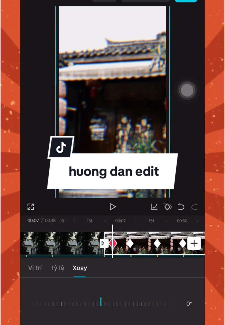 hướng dẫn edit mẫu 2 ảnh giật nhẹ#xhuong #nhachaymoingay #LearnOnTikTok ##capcut_edit 