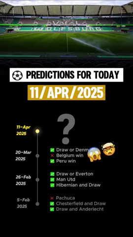 Top Game Incoming on 11 Apr 2025 #team #Football #Soccer #sports #footballtoday #prediction #footballprediction #soccerpredictions #footballtips #footballpicks #footballanalysis #footballtiktoks #soccertiktok #viral #viraltiktok #viralvideo #fyp #foryou #foryoupage #trending