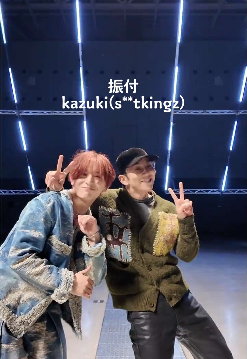 #RED 振付 kazuki(s**tkingz) 一緒に踊りました⚜️ Music Video YouTubeで公開中！ New Album 